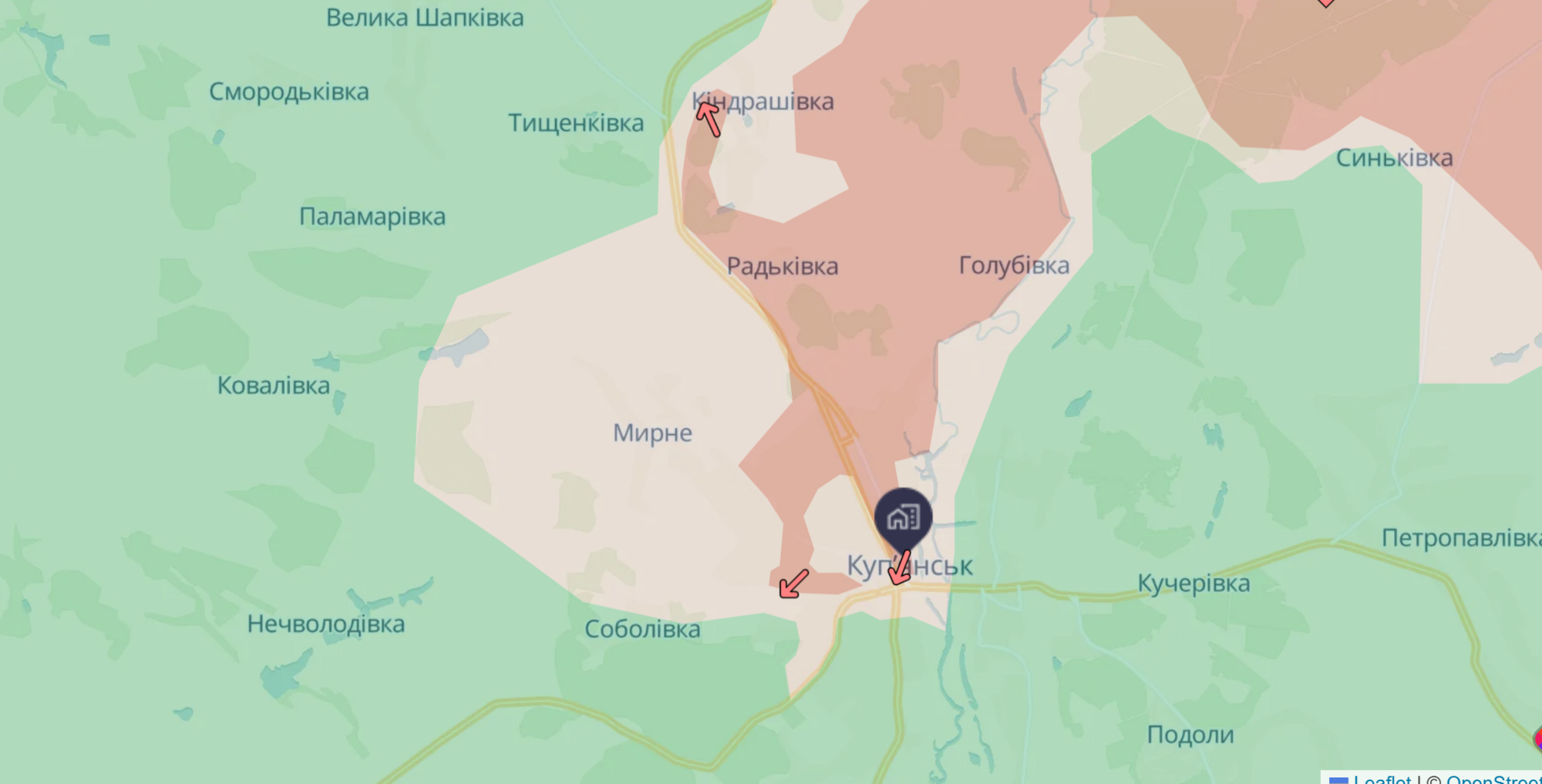 Куп'янськ – під контролем ЗСУ: Генштаб розвінчав брехню Кремля