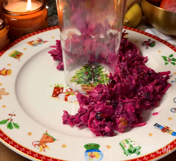 Салат із буряка "Аристократ" для новорічного столу: найпростіший рецепт легкої страви