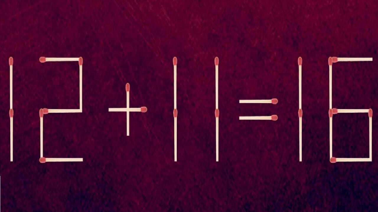 Передвиньте всего одну спичку: головоломка покажет, какой у вас IQ