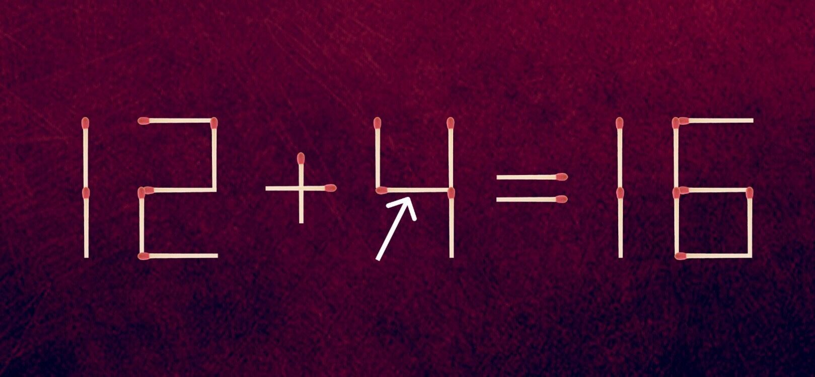 Передвиньте всего одну спичку: головоломка покажет, какой у вас IQ