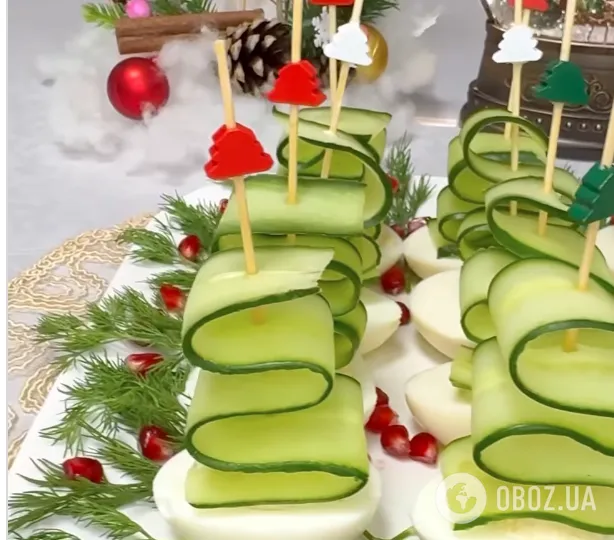 Фаршированные яйца для новогоднего стола: самый простой рецепт очень вкусной закуски