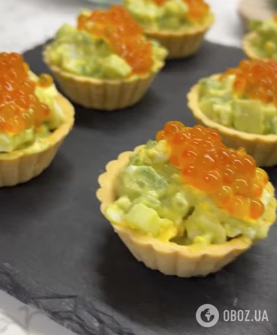 Новогодние тарталетки с вкусной начинкой: самый простой рецепт вкусной закуски