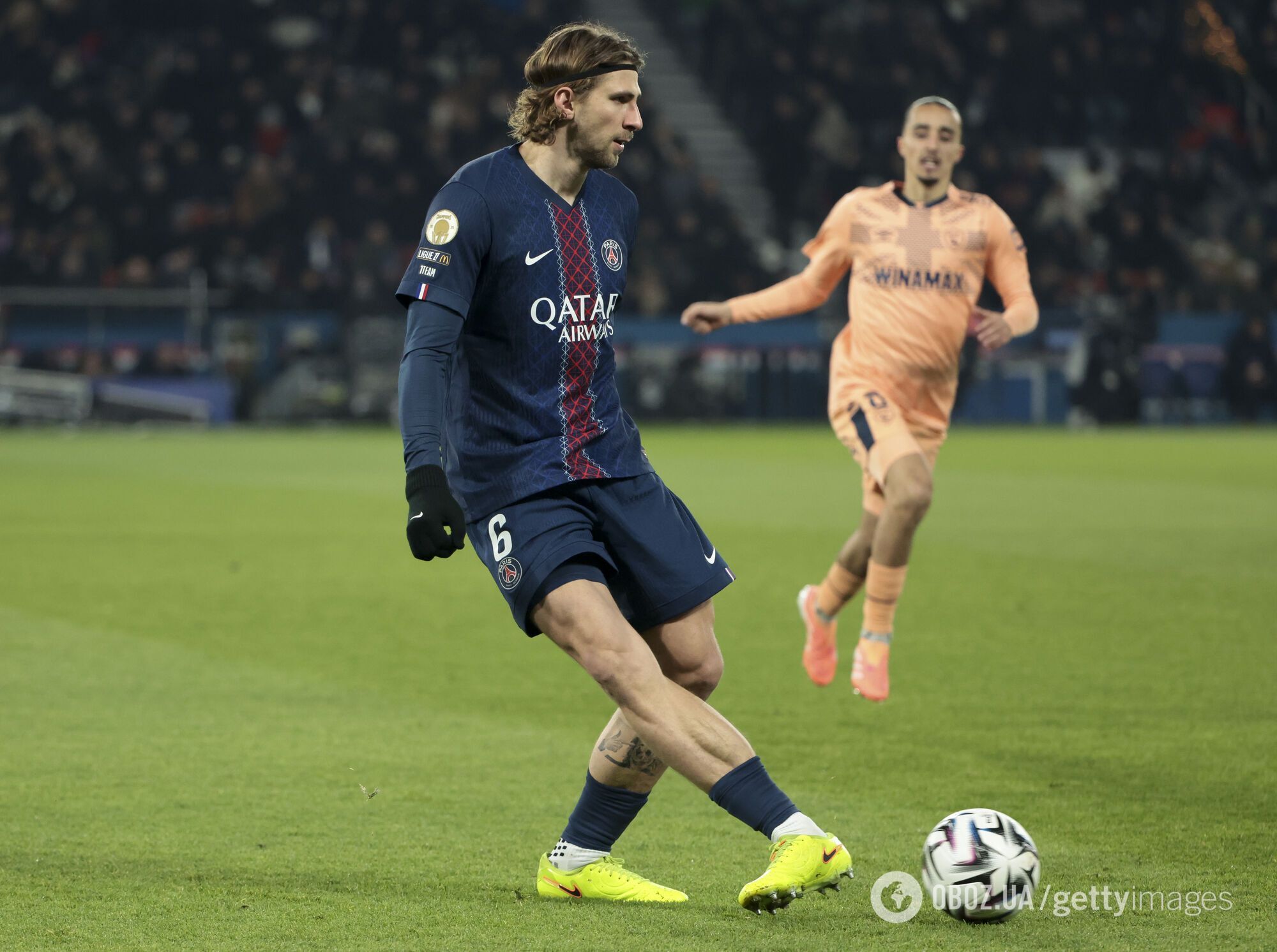 ПСЖ исключил проблемного Забарного из состава на домашний матч Лиги чемпионов