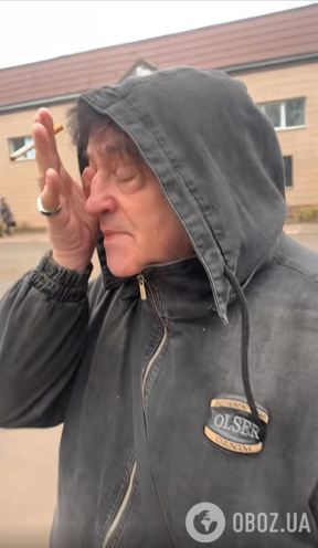 Закурил и заплакал: Иво Бобул побывал возле разрушенного дома в Тернополе и объяснил, почему его не нужно демонтировать