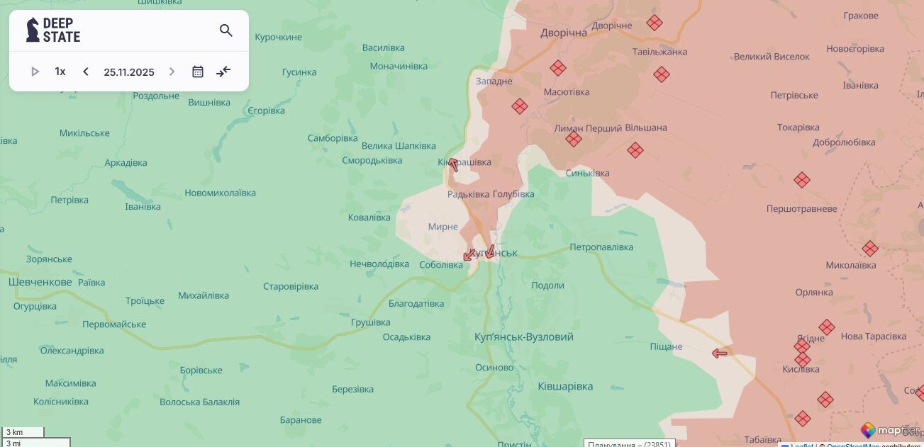 Сили оборони зачищають Куп'янськ, а ворог ставить дві нові цілі. Інтерв'ю із Селезньовим
