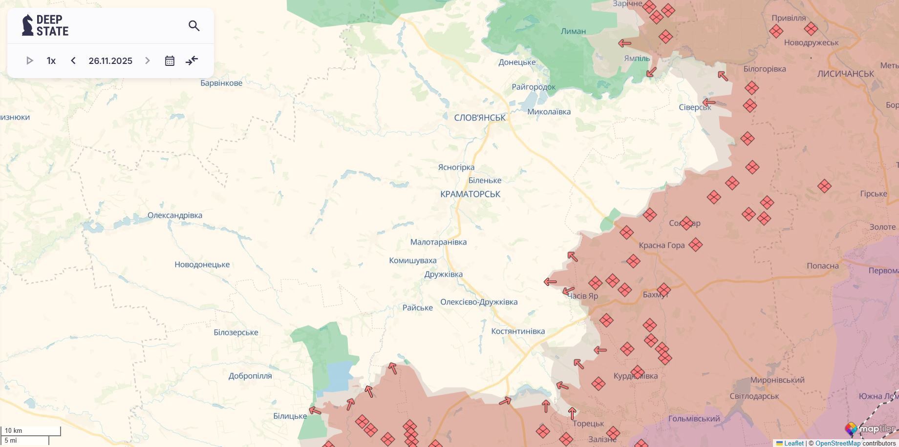 Окупанти намагаються порушити логістику між Костянтинівкою, Дружківкою і Краматорськом: військовий розповів про ситуацію