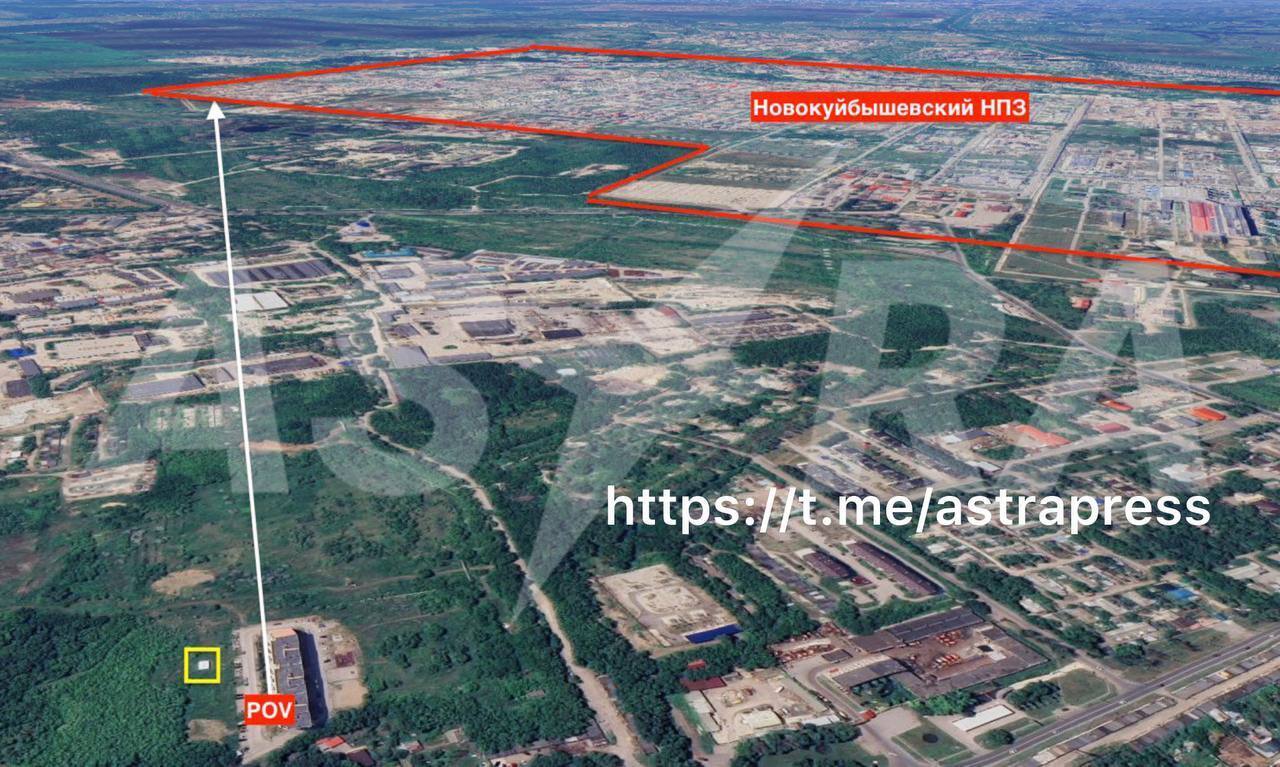 Под прицелом был НПЗ: дроны атаковали Новокуйбышевск, говорят о прилетах. Видео