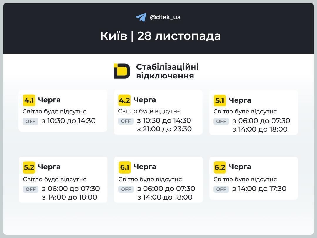 Энергетики ужесточили график отключений света: какой режим теперь действует в Киеве и по Украине