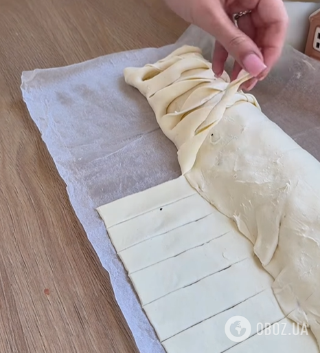 Ленивый слоеный пирог с грибами и ветчиной: готовится максимум 25 минут