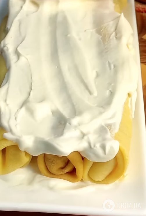 Млинцевий торт без випічки "Дрова під снігом": рецепт ідеального новорічного десерту