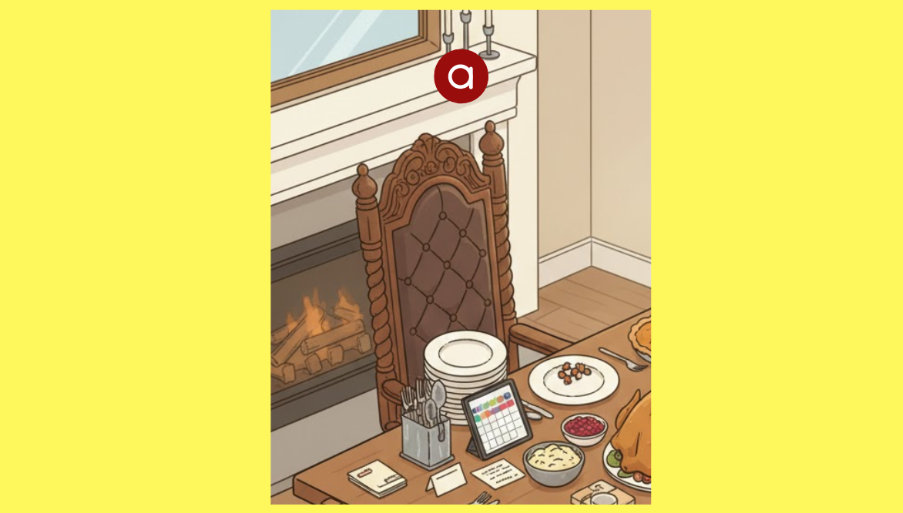 Оберіть місце за столом: швидкий тест на особистість