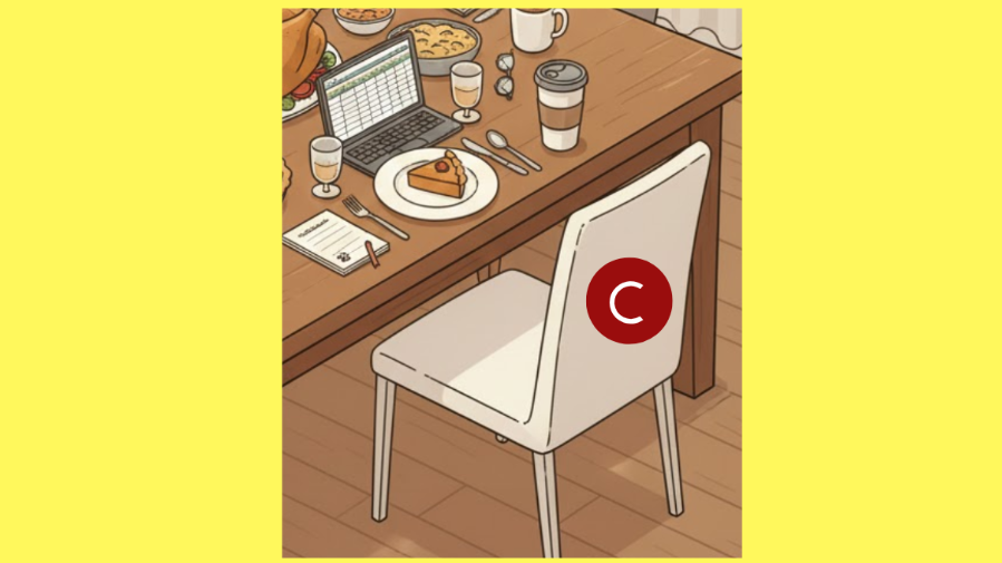 Оберіть місце за столом: швидкий тест на особистість