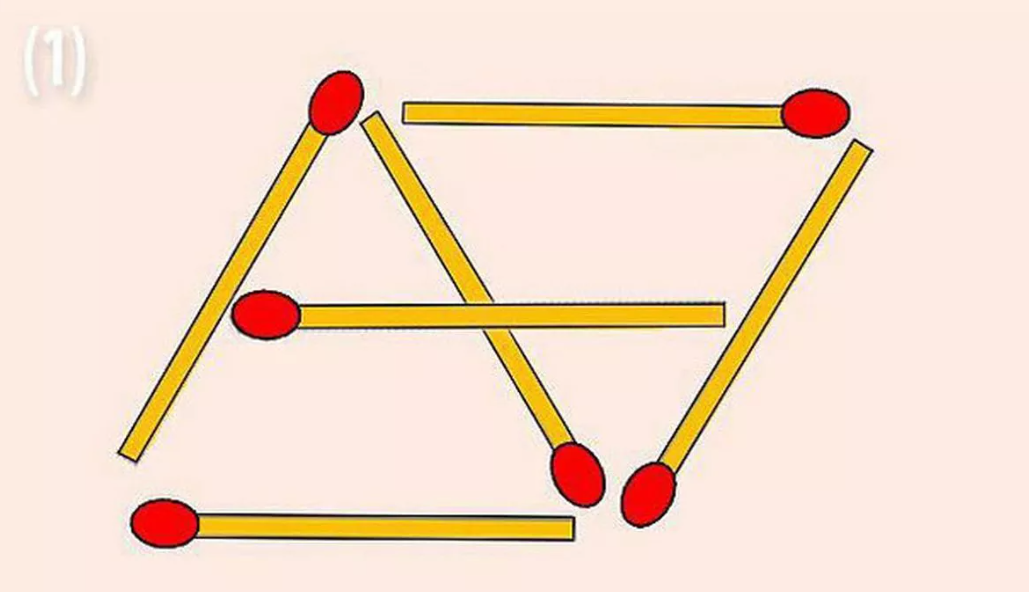 Пересуньте два сірники: головоломка для найрозумніших
