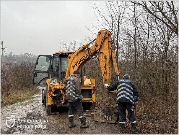 КП "Днепроводоканал" оперативно восстанавливает аварийные участки водопровода даже в самых отдаленных районах Днепра