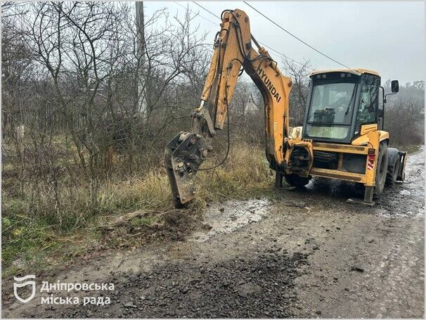 КП "Днепроводоканал" оперативно восстанавливает аварийные участки водопровода даже в самых отдаленных районах Днепра
