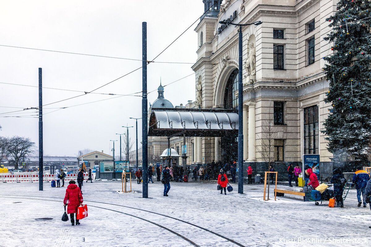 Поезд Киев–Львов, расписание на декабрь 2025 года