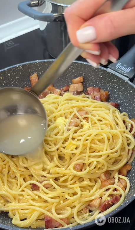 Класична "Карбонара", яку легко приготувати в домашніх умовах: не гірша, ніж у ресторанах