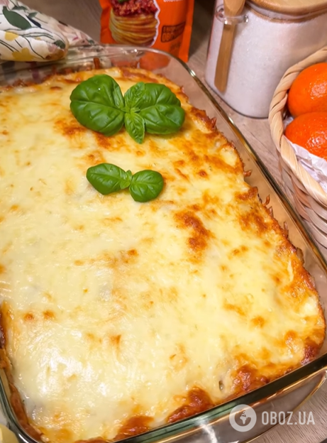 Ленивая лазанья без теста на обед: из чего сделать основу, чтобы получилось вкусно