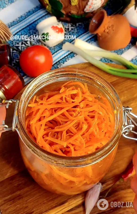 Морковь по-корейски "Пальчики оближешь": готовится закуска 5 минут