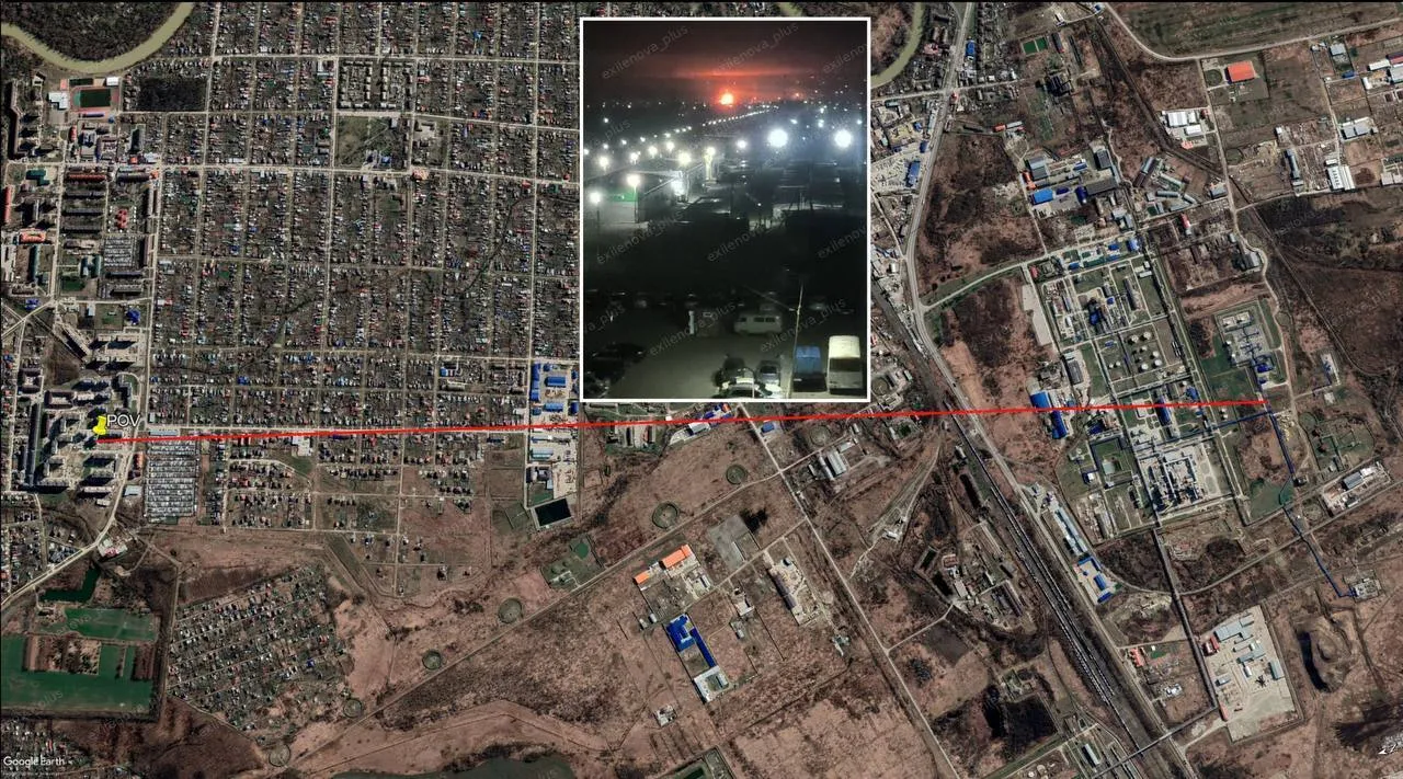 У Росії пролунали вибухи у районі Афіпського НПЗ: здійнялася пожежа. Фото та відео