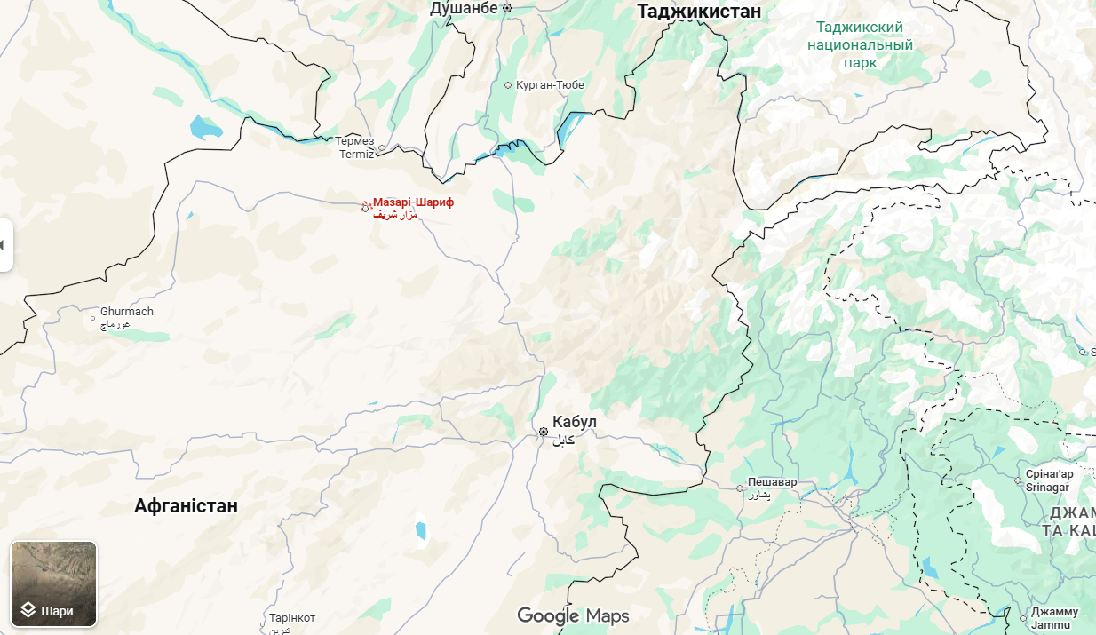 В Афганистане произошло мощное землетрясение: десятки людей погибли, сотни ранены. Фото и видео