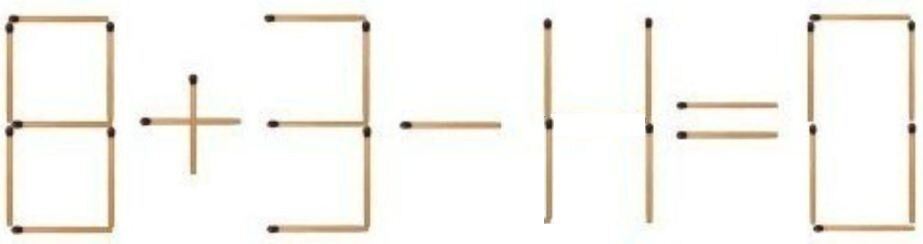 Як пересунути сірник, щоб виправити помилку: непроста головоломка