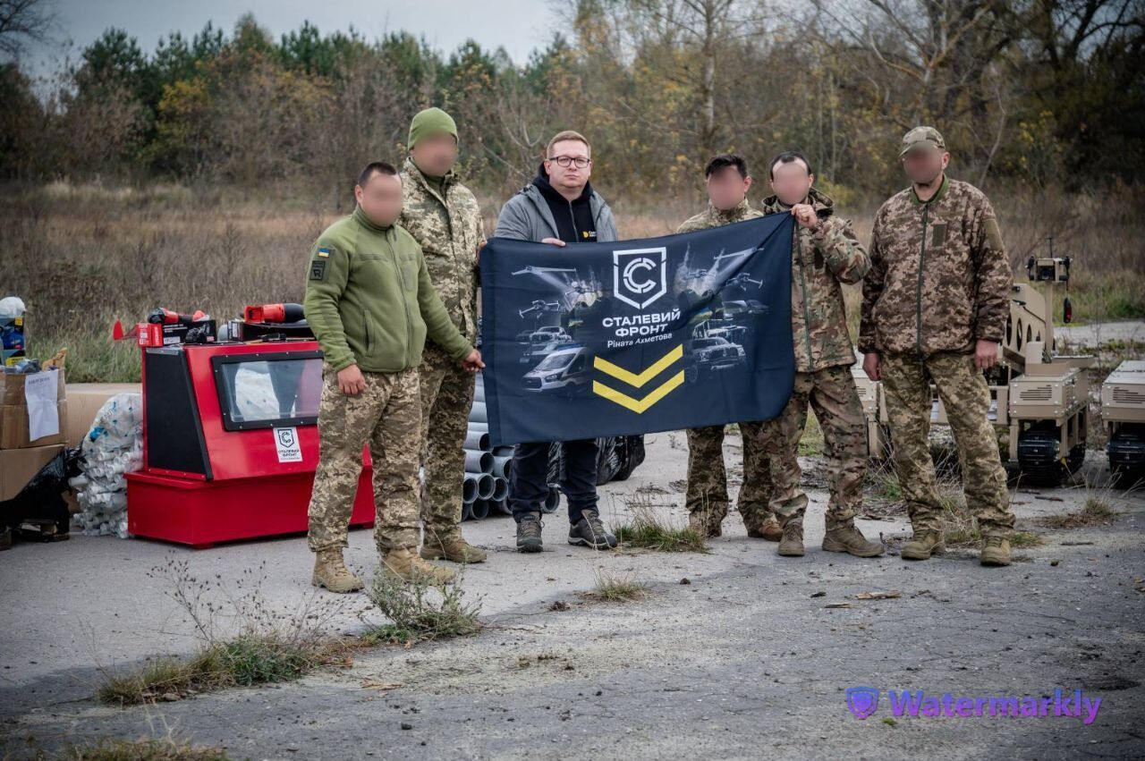 "Сталевий фронт" передав 157-й бригаді партію допомоги на 120 млн грн