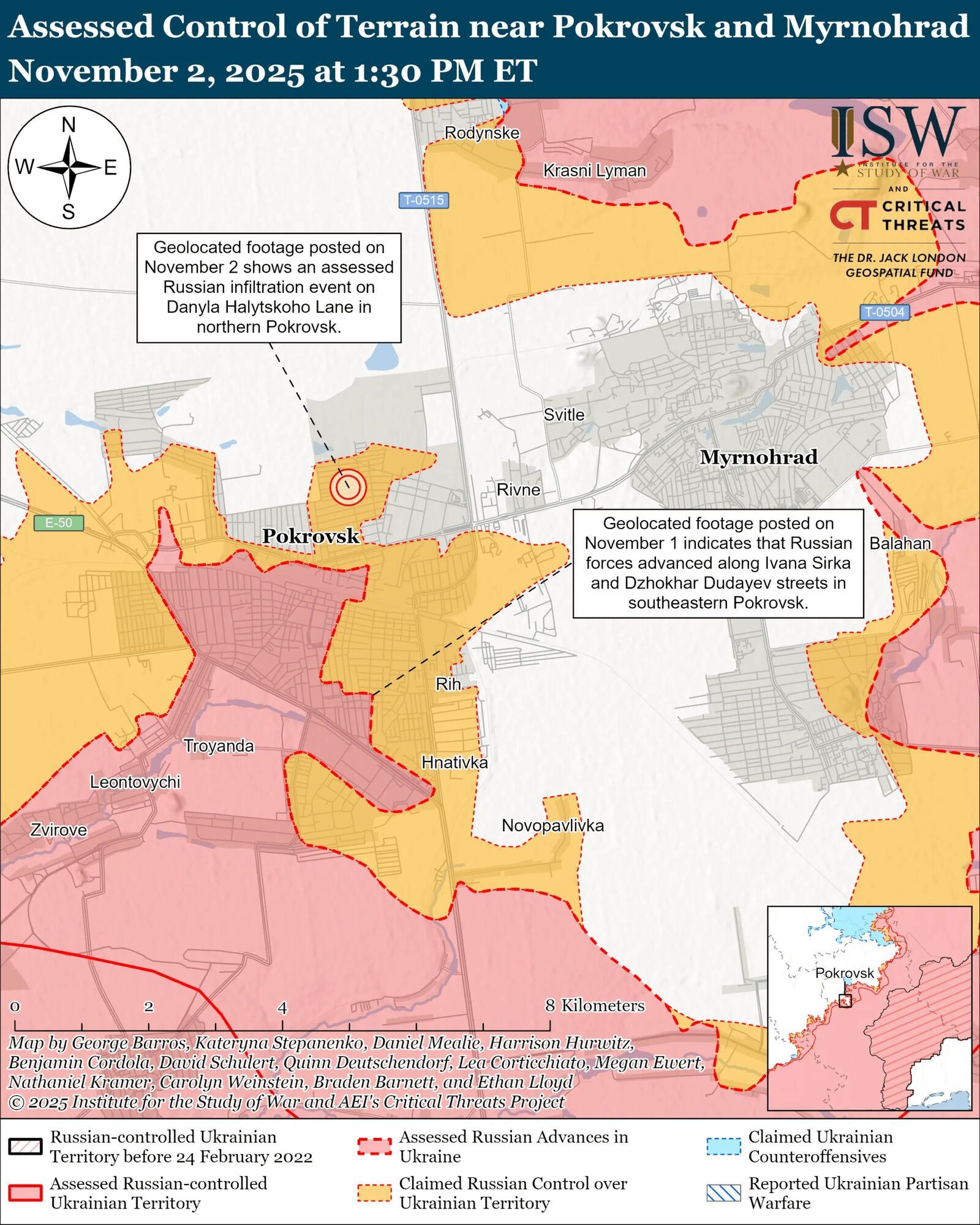 Українські війська просунулися в тактичному районі Добропілля: аналіз і карта ISW