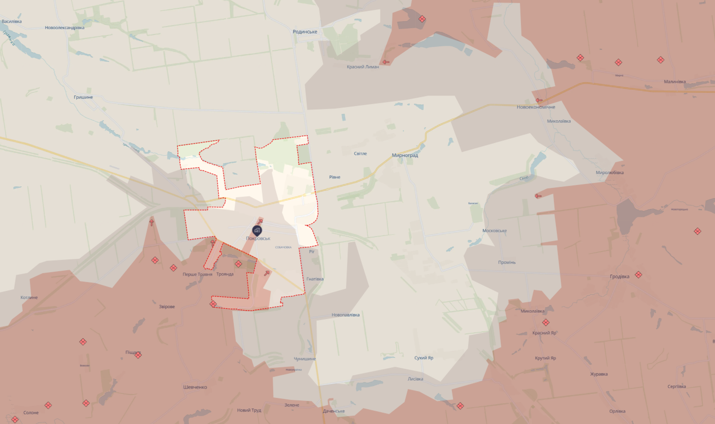 Операция по "зачистке" Покровска от врага продолжается, в Мирнограде напряженная ситуация – 7-й корпус ДШВ