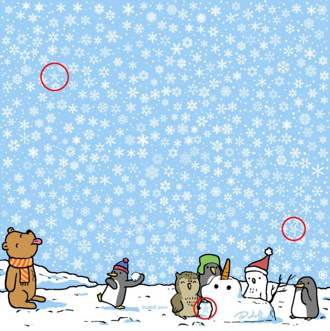 Найдите три звезды: головоломка на внимательность