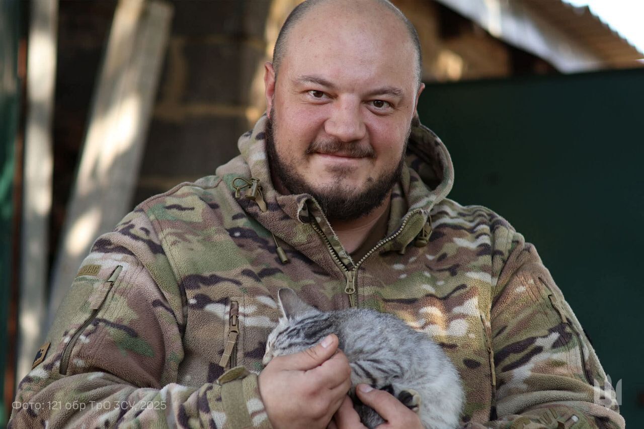 Пушистые талисманы: в Генштабе показали, как котики оберегают бойцов на фронте. Фото