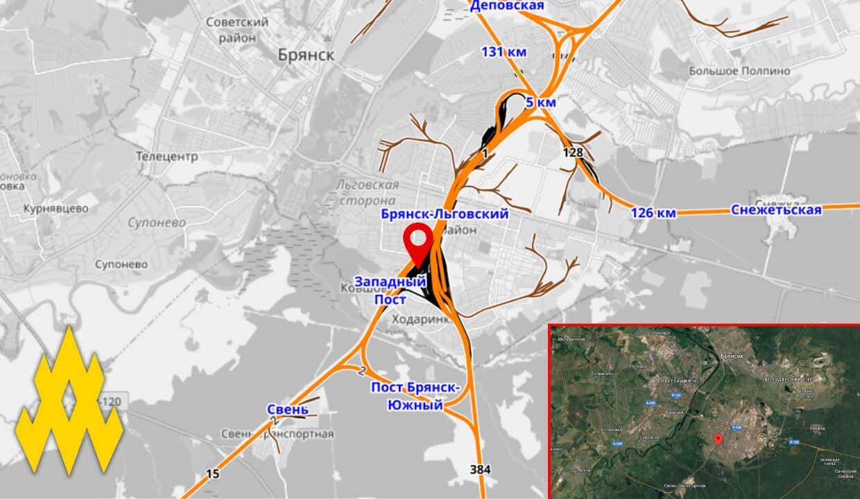 Агенти "Атеш" влаштували диверсію на залізниці в Брянську: знищено військовий електровоз. Відео