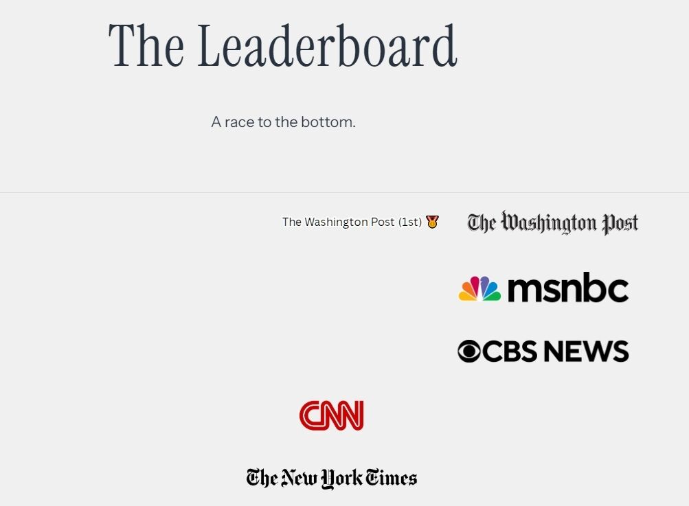 "Зал позора": на сайте Белого дома появился новый раздел о "предвзятых" СМИ. Какие издания в списке
