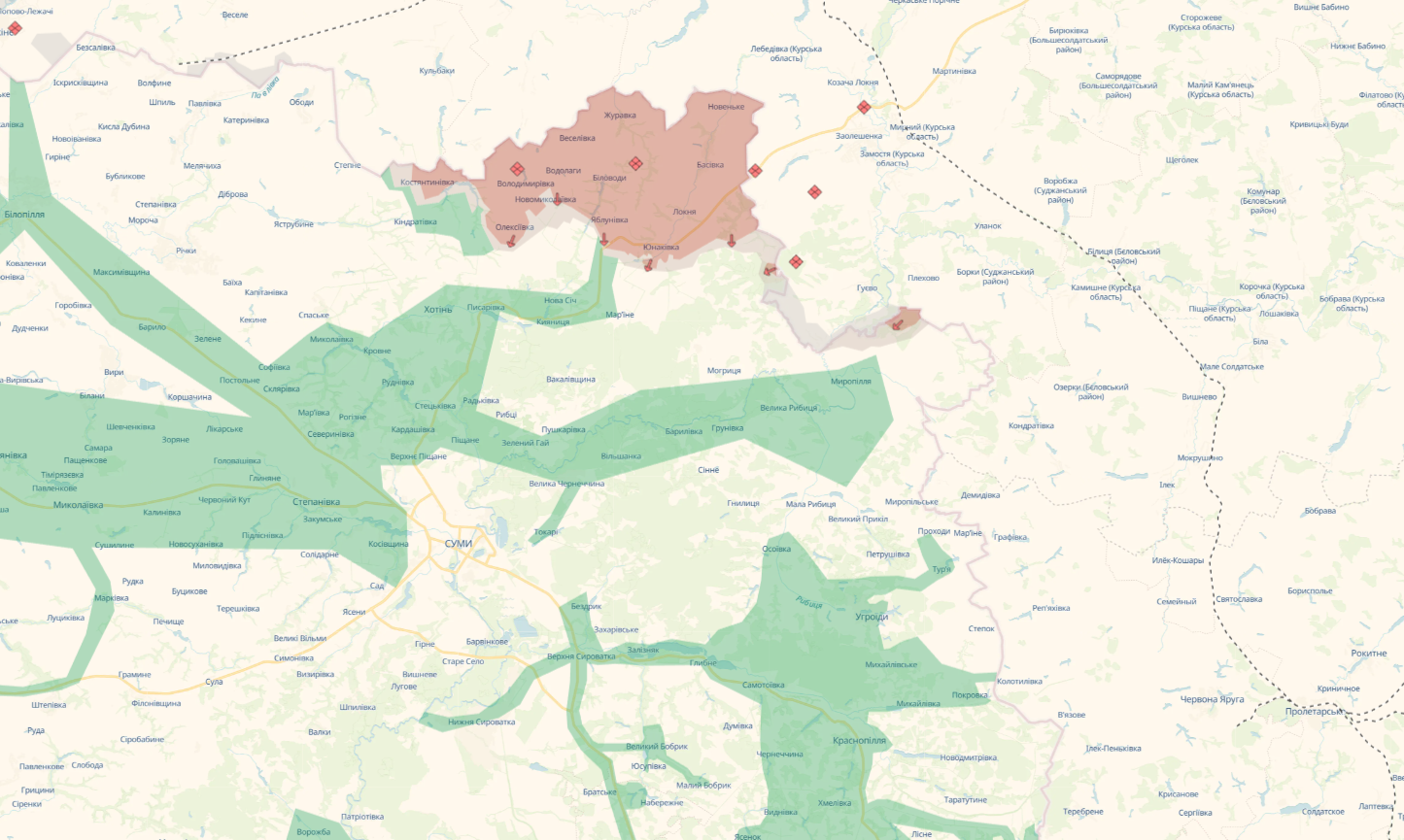 У врага минус укрытия, средства связи и не только: в ГПСУ показали точную работу на Северо-Слобожанском направлении. Видео