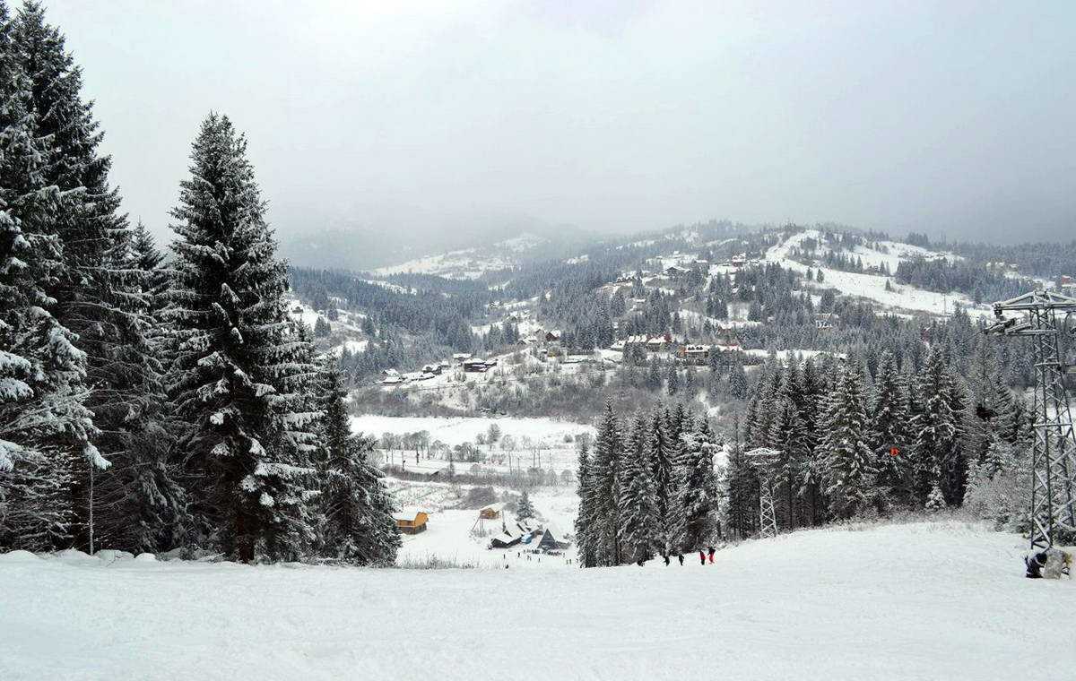 Горнолыжные курорты Львовской области