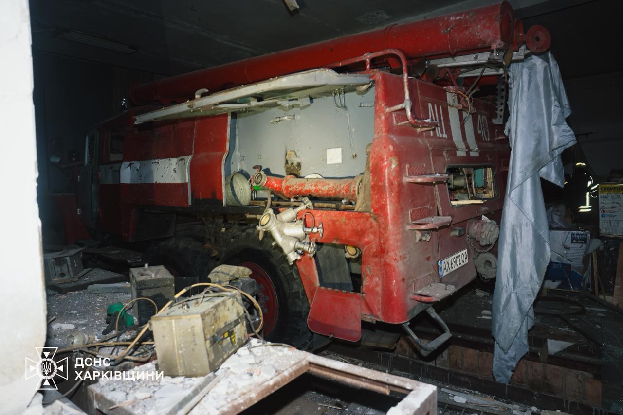 Окупанти атакували Харківщину: стались пожежі, серед постраждалих – вогнеборці. Фото