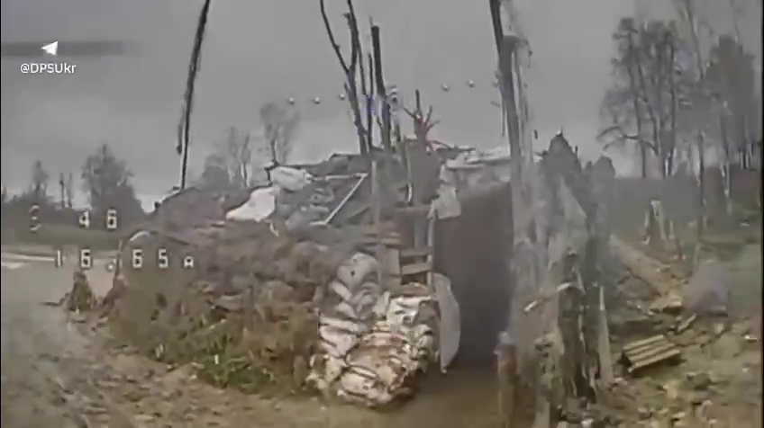 Пять вылетов – пять попаданий: пограничники отработали по позициям врага в Брянской области. Видео