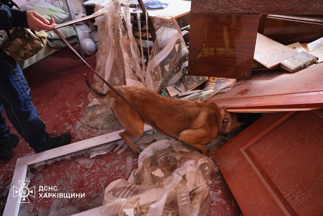 Окупанти атакували Харківщину: стались пожежі, серед постраждалих – вогнеборці. Фото