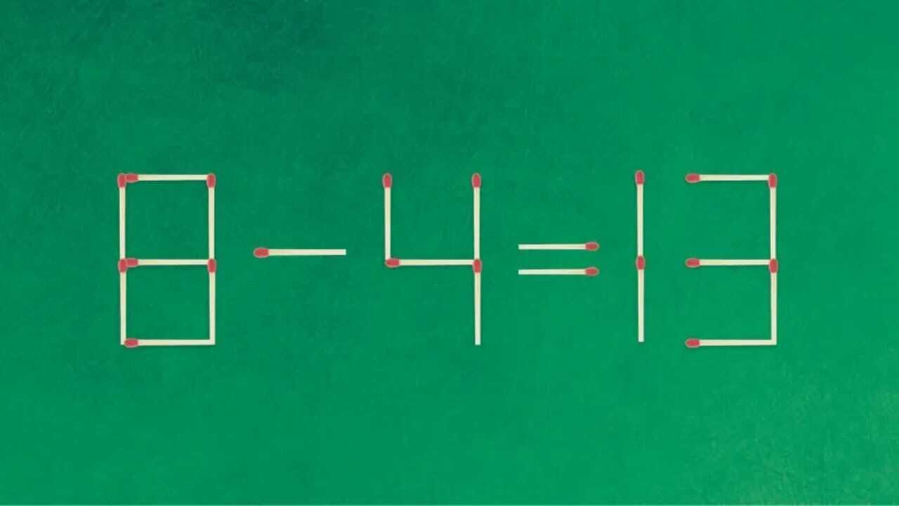 Скільки сірників треба пересунути? Головоломка для справжніх розумників