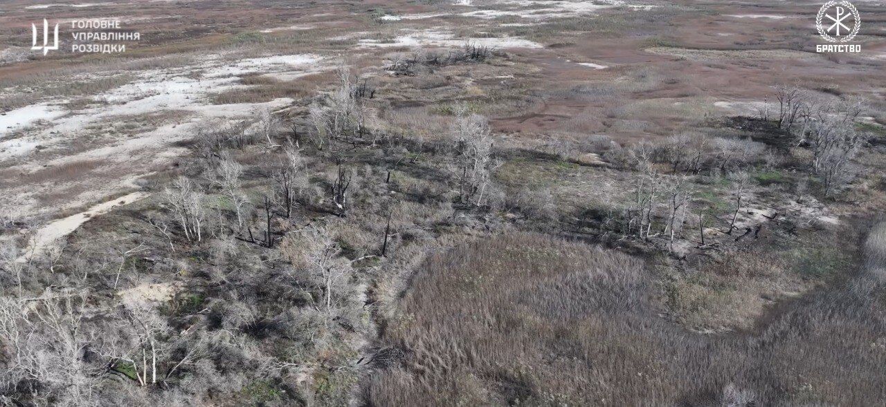 Підняли синьо-жовтий прапор: у ГУР розкрили подробиці спецоперації на території Каховського водосховища. Відео