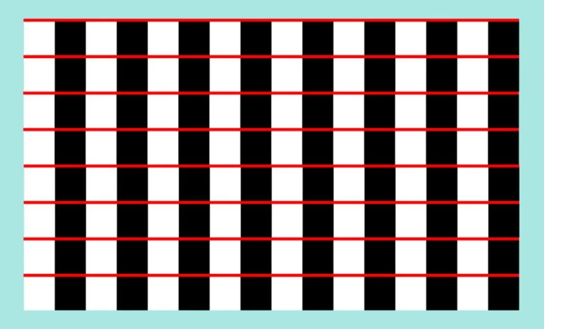 Чи паралельні лінії? Оптична ілюзія, що "зламає" ваш мозок