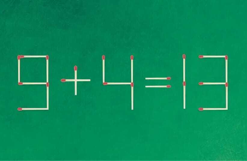 Скільки сірників треба пересунути? Головоломка для справжніх розумників