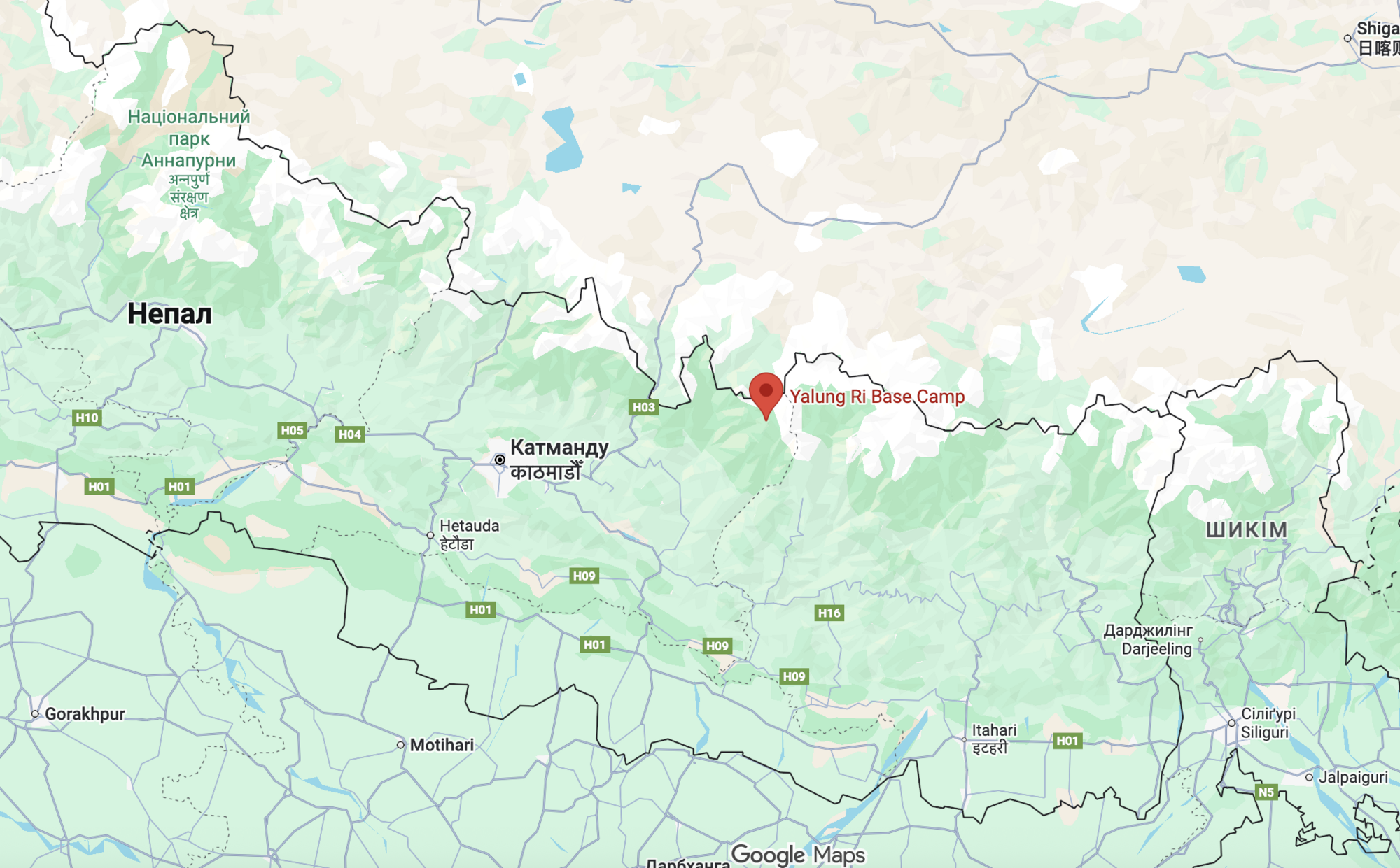 У Непалі зійшла лавина на горі Ялунг Рі: загинули семеро людей