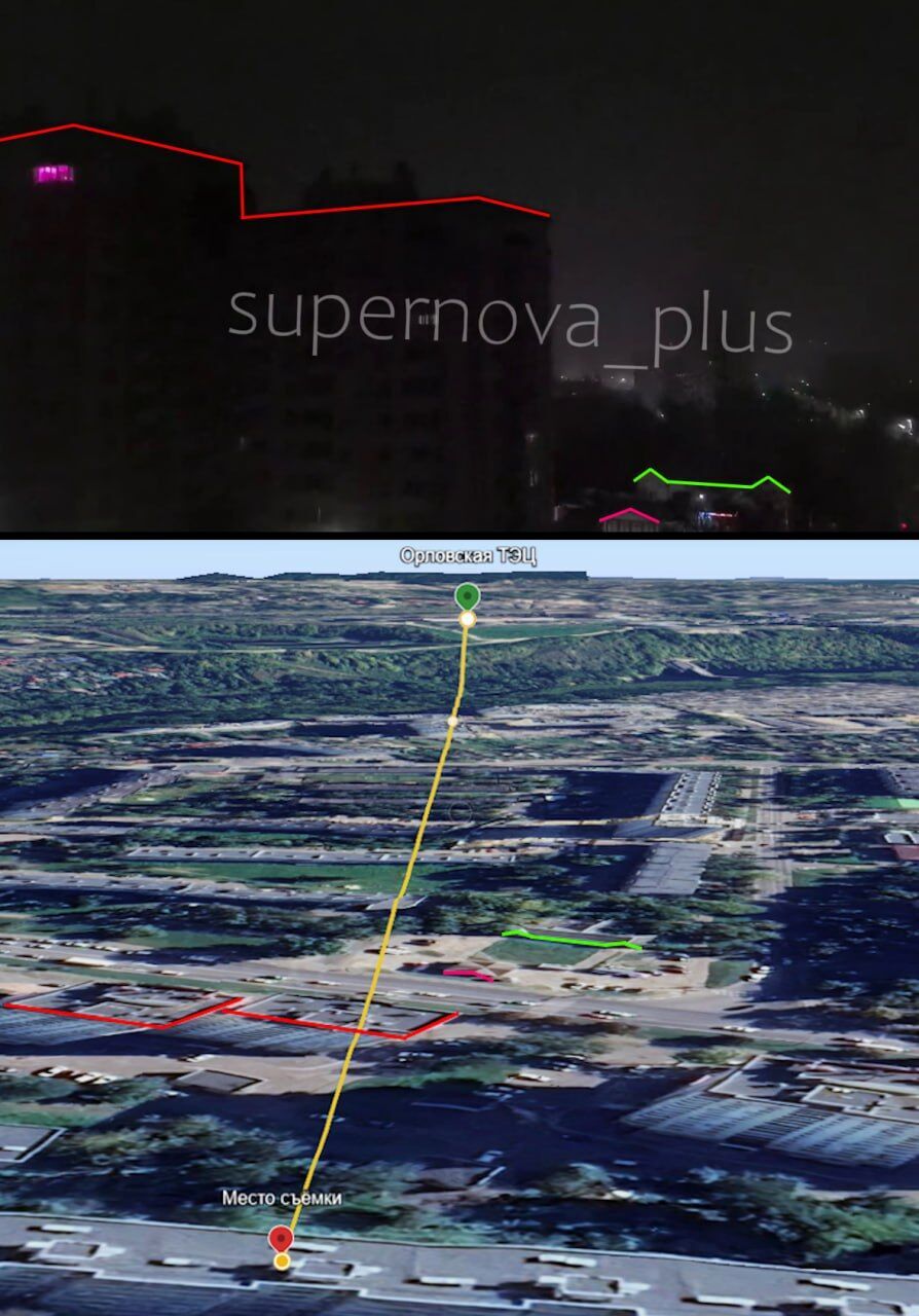 В российском Орле прогремели взрывы: ракеты попали в районе ТЭЦ. Фото и видео