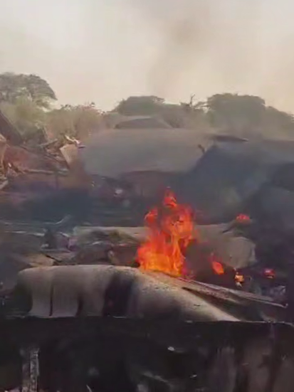 У Судані повстанці збили військово-транспортний літак Іл-76: екіпаж загинув. Відео