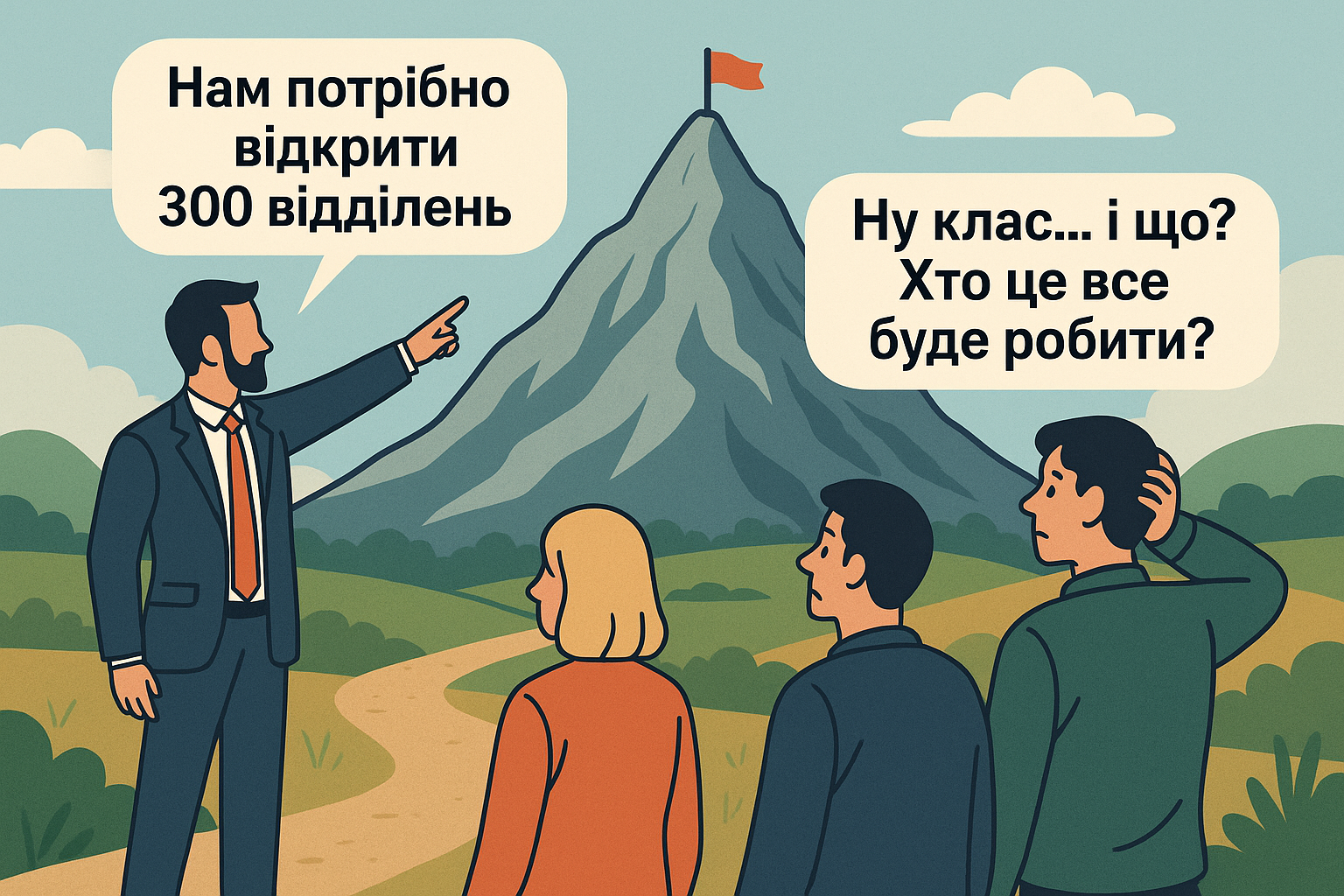 Чому бізнес не росте: як за 2 дні стратегічної сесії створити план, який команда нарешті захоче виконати