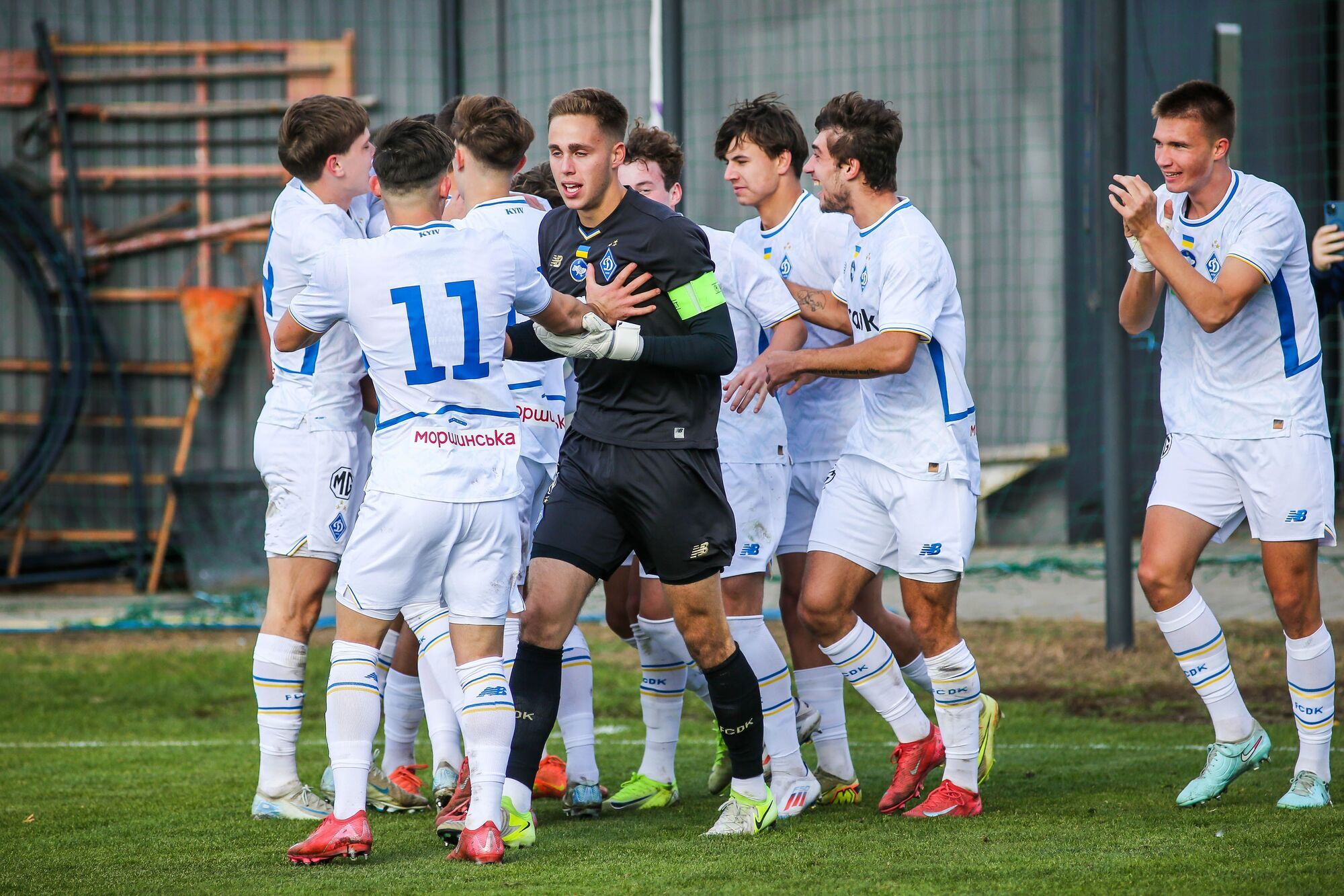 "Динамо" прошло в следующий раунд Юношеской лиги УЕФА, добыв победу в ответном матче