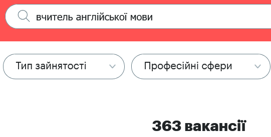 Професія вчителя англійської мови є серйозно затребуваною в Україні