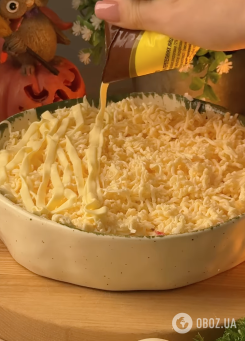 Салат "Крабова хмаринка" для святкового столу: рецепт страви за 10 хвилин