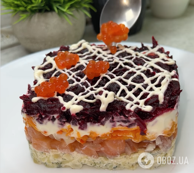 "Королевская шуба" без сельди: рецепт блюда для новогоднего стола